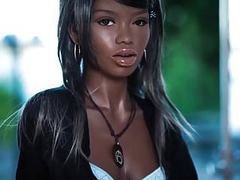RelaXXX presents: Hot ebony sex doll, blowjob anal creampie fantasies