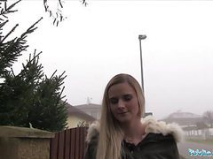 RelaXXX presents: Public agent katy pearl gets her tight pussy fucked in a car