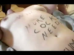 RelaXXX presents: Slut wife gets used from 2 men in bareback threesome