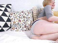 RelaXXX presents: Teenmegaworld -beauty-angels- naked blonde gets pink orgasm
