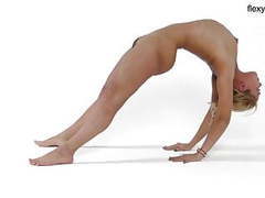 RelaXXX presents: Asya bulka hot ass gymnast does spreads