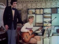 RelaXXX presents: Retro porn video of a blonde wife being fucked by her man, Hardcore, Retro, Threesome, FFM, Blowjob, Pussy, Hairy, Natural Tits, Doggystyle, Socks, Missionary, Clothed Sex