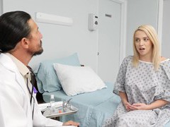 RelaXXX presents: Incredible anal exam for gorgeous blonde patient madison summers