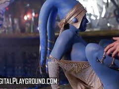 RelaXXX presents: Aria alexander does a test on alessa savage & when she passes eva lovia celebrates by doing an orgy - digitalplayground