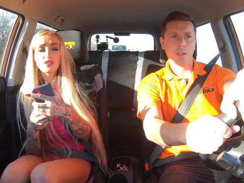 RelaXXX presents: Video of fit daisy lee giving head and getting fucked in the car
