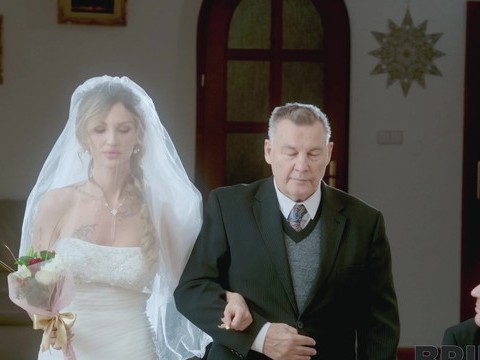 RelaXXX presents: Newly wedded bride olivia sparkle gives head and gets fucked