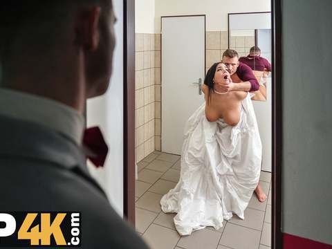 RelaXXX presents: Vip4k. wife gets her hairy vagina licked and penetrates in the wc