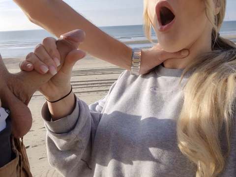 RelaXXX presents: Outdoor after a blowjob for a stranger on the beach, i was fucked in public