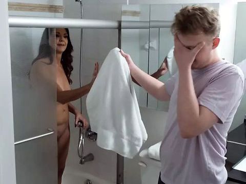 RelaXXX presents: 60-year-old mallory knight sucks and fucks her step-son