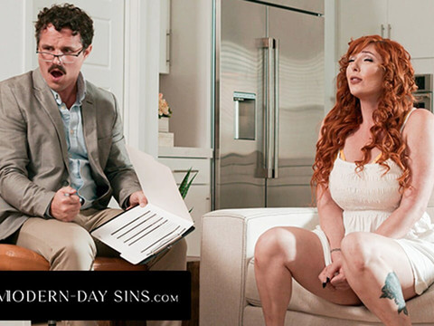RelaXXX presents: Modern-day sins - pervert therapist is obsessed with redhead milf lauren phillips's stunning body