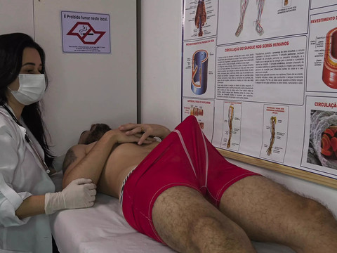 RelaXXX presents: Nurse gets excited by patient's erection