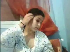 RelaXXX presents: Cute arab teen in pajamas masturbating