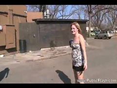 RelaXXX presents: Two girls having fun doing public nudity