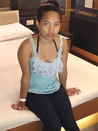 RelaXXX presents: Short small-tittied Filipina takes hot load to the face