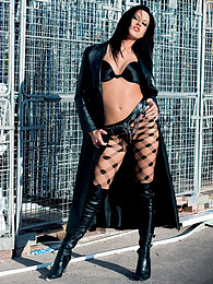 RelaXXX presents: Lollybadcock Has a Horny Photoshoot With Dildos Outdoors
